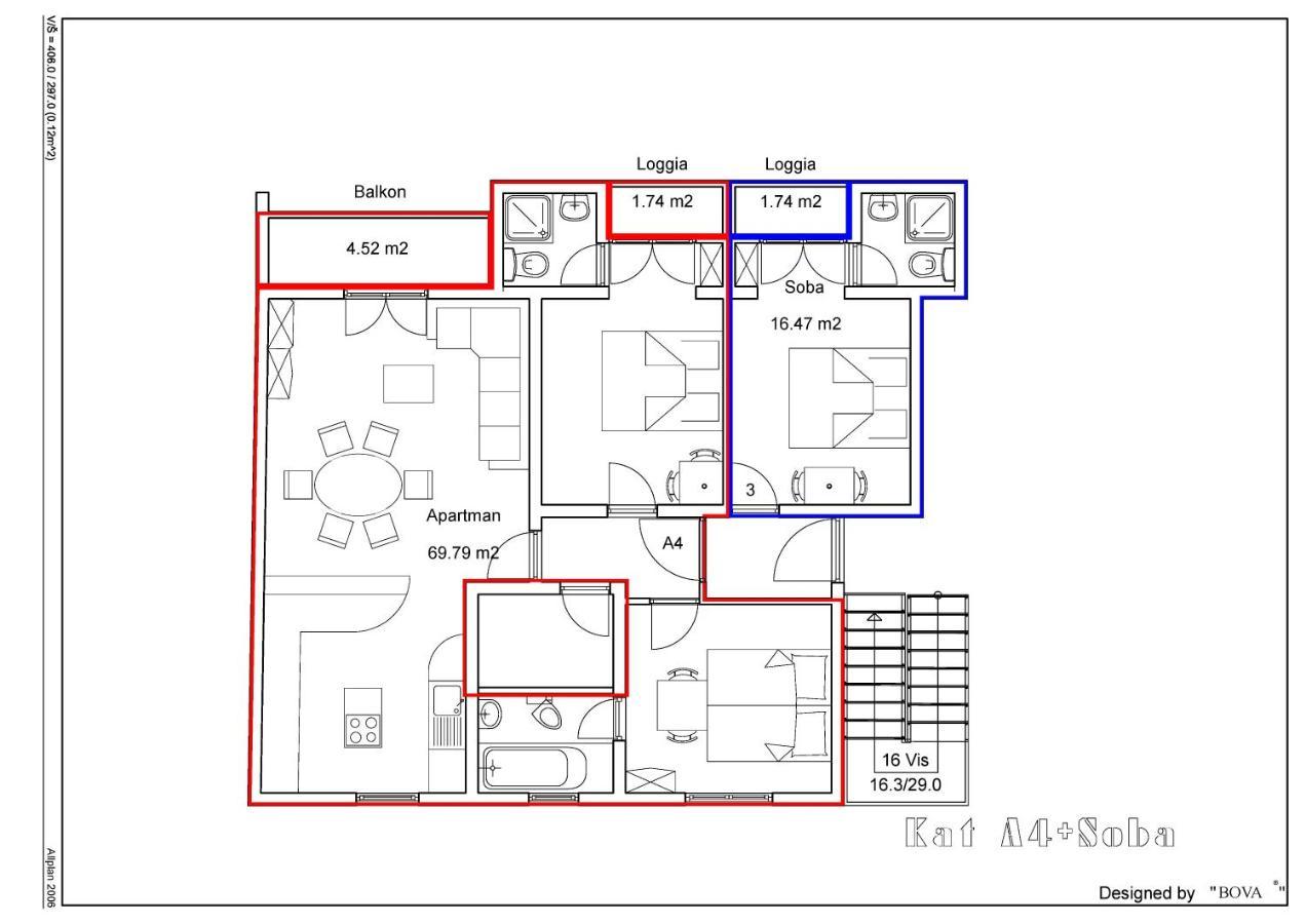 Apartments And Rooms Bova Baška Εξωτερικό φωτογραφία